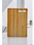 Bambu Serisi 32X22 cm Oluklu Antibakteriel Yıkanabilir Bambu Doğrama Tahtası 1