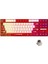 Ajazz AK870 Mc Kablolu Mekanik Oyun Klavyesi Kırmızı Klavye Brown Switch 2