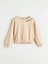 Yeni Sezon Bisiklet Yaka Kız Çocuk Sweatshirt 1
