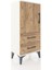 Arges Komodin 2 Raflı 2 Çekmeceli Tek Kapaklı 44X30X96 Aytaşı-Çam 2