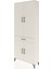 Arges Dolap 4 Raflı Tek Çekmeceli 4 Kapaklı 88X30X221 Aytaşı-Aytaşı 3