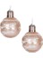 Topu Ampul LED Işıklı Simli 2&apos;li Paket 7 Cm. 3