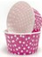 Hediye Sepeti 50&apos;li Büyük Boy Xl Koyu Pembe Puantiyeli Muffin Kek Kalıbı Kapsülü Kek Kapsülü, Airfryer Uyumlu 1