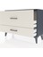 Arges Şifonyer 2 Çekmeceli 88X30X64 Antrasit-Aytaşı 4