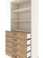 Hyperion Dolap 3 Raflı 5 Çekmeceli 88X44X195 Aytaşı-Çam 5