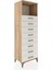 Hyperion Dolap Tek Raflı 8 Çekmeceli 60X44X182 Çam-Aytaşı 2