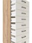 Hyperion Dolap Tek Raflı 8 Çekmeceli 60X44X182 Çam-Aytaşı 5