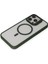 Bfs iPhone 15 Pro Kılıf Roblox Lens Magsafe Standlı Kapak - Koyu Yeşil 4