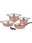 Orjin 7 Prç Rose Set (TENCERE20+24/K.YARIK26/TAVA26) 1