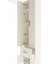 Arges Dolap 4 Raflı Tek Çekmeceli 4 Kapaklı 60X30X243 Aytaşı-Aytaşı 5
