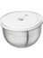 Fresh & S Bowls Vakumlu Saklama Kabı, L, 24 Santimetre, Paslanmaz Çelik, Metalik Gri 2