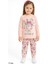 Ekru Çiçekli 1-3 Yaş Çocuk Alt Üst Takım 1