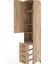 Hyperion Dolap 4 Raflı 4 Çekmeceli Tek Kapaklı 44X44X221 Çam-Çam 5