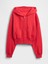 Kadın Kırmızı Vintagesoft Fermuarlı Wedge Sweatshirt 2