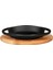 Pişirme Kabı Lv Eco O Tv 1510 K4 Oval Tabak Çanak ve Tabak, Ahşap, Ölçüler 15 x 10 Cm, Dökme Demir, Siyah 1
