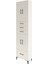 Arges Dolap 4 Raflı 4 Çekmeceli 4 Kapaklı 60X30X243 Aytaşı-Aytaşı 3