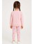 Pudra Pembe Papatya 4-6 Yaş Çocuk Alt Üst Takım 3