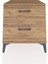 Kronos Komodin 2 Çekmeceli 60X59X64 Çam-Çam 2