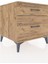 Kronos Komodin 2 Çekmeceli 60X59X64 Çam-Çam 4