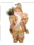 Yılbaşı Baba Hediye Çuvallı Pelüş Ayı Dekorlu 30 Cm. 3