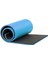 Mavi Siyah Pilates Minderi ve Atlama Ipi - 8 mm Pilates Matı ve Yoga Matı - Çift Taraflı 3