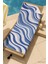 Unisex Desenli Baskılı Deniz Plaj Havlusu Dalga Desen 70X140 cm 3