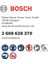 Aksesuarı 2608628370 Oyuklu Ç 8 Mm, R1 10 Mm, Çap 20 Mm, L 12,7 Mm, G 46 mm 2