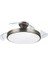 Dc Fan Ceiling Tavan, Açılır/kapanır Kanatlı, Kumandalı, Sarı/beyaz Işık 28W+35W - 2