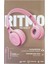 Ritmo Kulak Üstü Kablolu Kulaklık Katlanabilir Js-80 (Pembe) 2