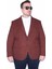 Mocgrande Erkek Büyük Beden 4 Drop Blazer Şönili Ceket 500602 Taba 1