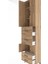 Arges Dolap 4 Raflı 4 Çekmeceli 4 Kapaklı 60X30X243 Çam-Çam 5