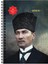 2023 Atatürk Günlük Spiralli Ajanda - Başkomutan, 17X24 cm 1
