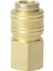 Nipel R1/2" (Kompresör Aksesuarı, Iç Dişli, Sağlam Pirinçten Yapılmıştır, Basınçlı Hava Hortumları Için) - 4139210 1