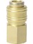 Nipel R1/2" (Kompresör Aksesuarı, Iç Dişli, Sağlam Pirinçten Yapılmıştır, Basınçlı Hava Hortumları Için) - 4139210 2