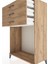 Hyperion Dolap 3 Çekmeceli 88X44X134 Çam-Çam 5