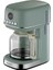 Gem Retro Filtre Kahve Makinesi – 900 W, 1,5 L Cam Demlik | Mint Yeşil 1