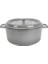 Metal Premium Serisi - Döküm Yuvarlak Tencere, 24 Cm, Majolik Gri 2