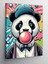 Kanvas Tablo Sakız Çiğneyen Panda 100 x 140 CNVSDKEY-126068-100-140 1