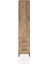 Hyperion Dolap 4 Raflı 2 Çekmeceli Tek Kapaklı 44X44X221 Çam-Çam 1
