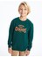Yeni Sezon Bisiklet Yaka Erkek Çocuk Sweatshirt 1