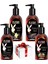 Three Brand Whitening Cream 3 Adet Arnavut Kremi 50ML Aklık Kremi ile 120ML Playboy Masaj Yağı 3