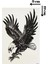 Kartal Geçici Dövme Şablonu - FF037 1