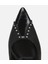 01AYH314810A100 KADIN Süet Siyah Taşlı Ince Topuklu Stiletto 5