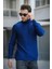 Seka 500 Slim Fit Petek Örgü Erkek Tam Balıkçı Kazak 1