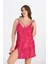 Arias Closet 2'li Vişne Sabahlık Takımı Bigsize 6212 2