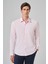 Erkek Pembe Slim Fit Sert Yaka Gömlek 1