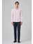 Erkek Pembe Slim Fit Sert Yaka Gömlek 3