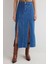Çift Yırtmaçlı Jean Etek S140 4