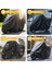 Motosiklet Brandası, Motor Kılıfı, Örtüsü Motor Scooter Brandası (L:220X95X125CM)-SIYAH-GRI 8