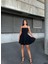 Ip Askılı Prenses Model Elbise Siyah 583252 1